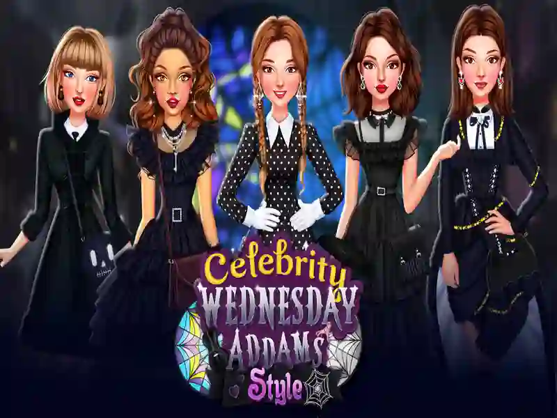Játék Celebrity szerda addams stílus online