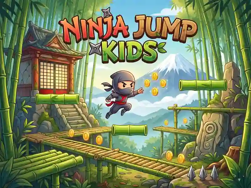 Játék Ninja Jump Kids online