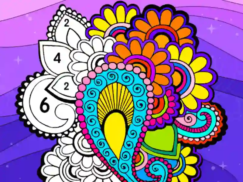 Játék Színes ventilátor színe szám szerint online