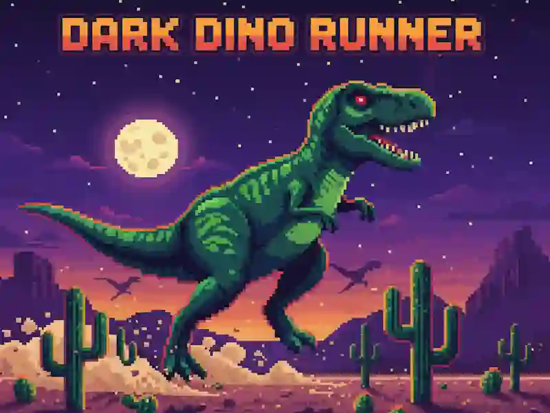 Játék Dark Dino Runner online
