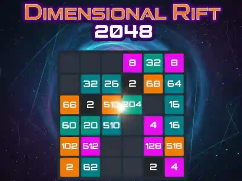 Játék Dimensional Rift 2048 online