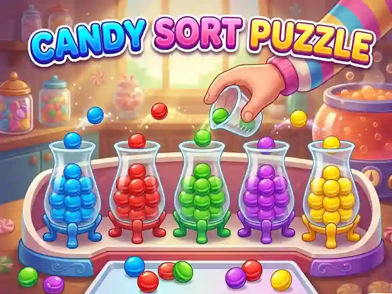 Játék Candy Sort Puzzle online