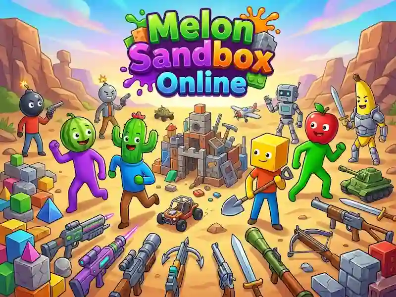 Játék Melon Sandbox Online online