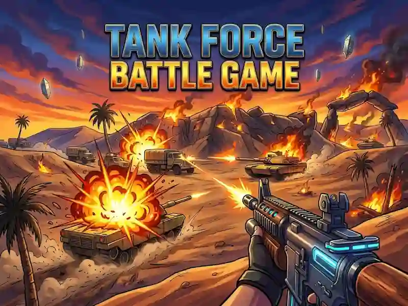 Játék Tank Force Battle Game online