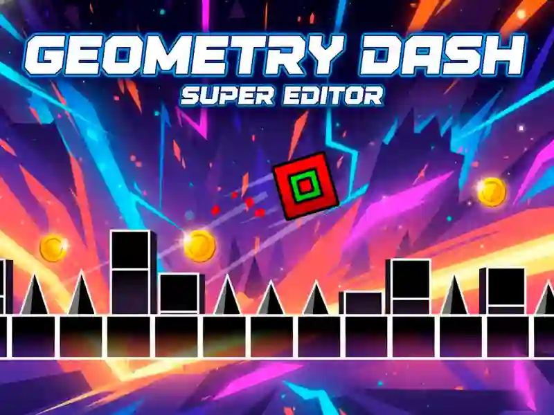 Játék Geometry Dash: Szuperszerkesztő online