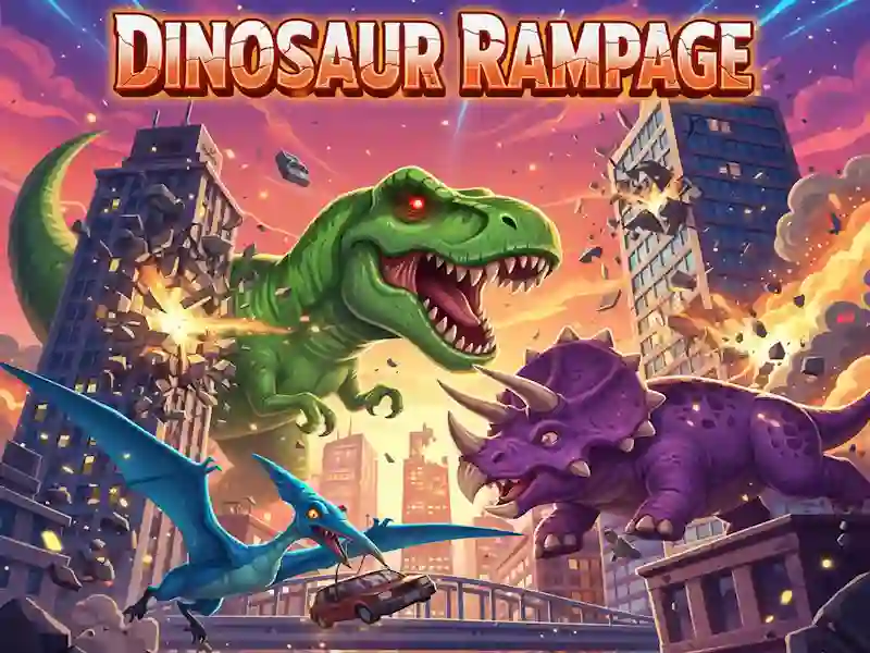 Játék Dinosaur Rampage online