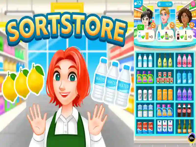 Játék Sortstore online Játék Sortstore online