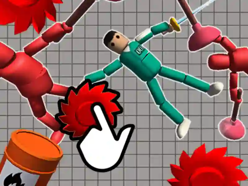 Játék Emberek játszótér 3D online