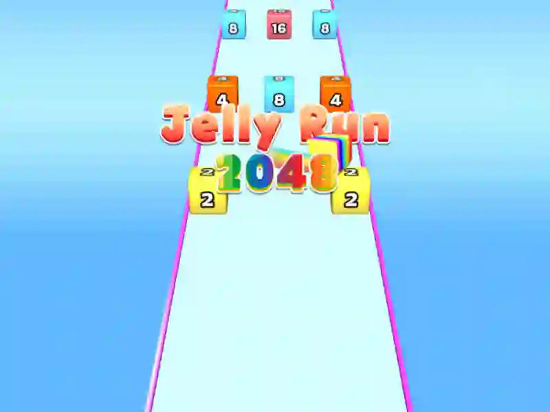 Játék Jelly Run 2048 online
