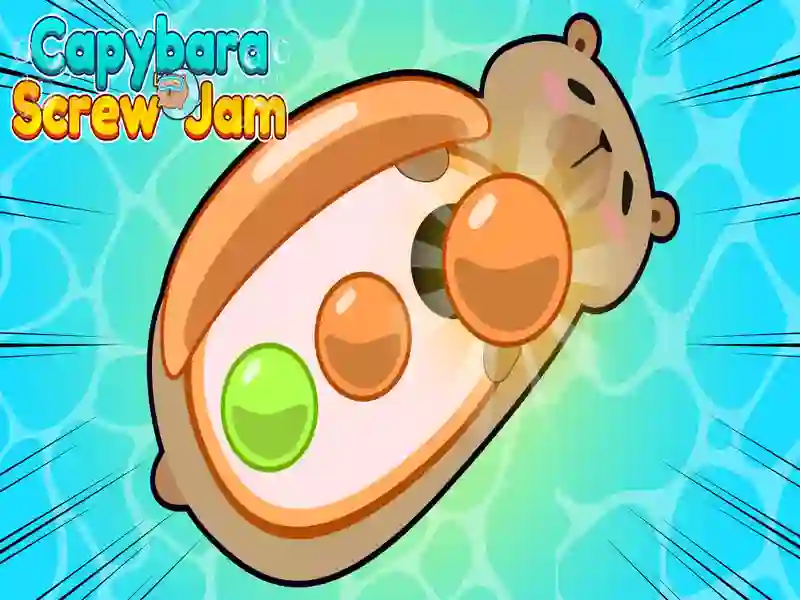 Játék Capybara csavarozási lekvár online Játék Capybara csavarozási lekvár online