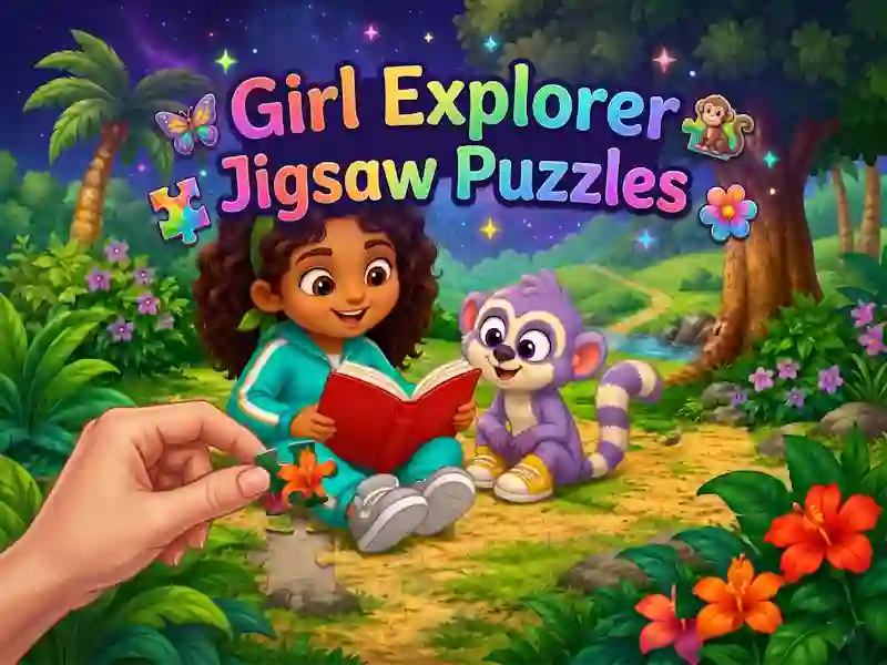 Játék Girl Explorer Jigsaw Puzzles online