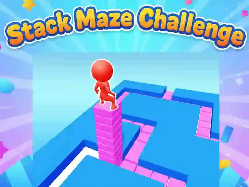 Játék Stack Maze Challenge online
