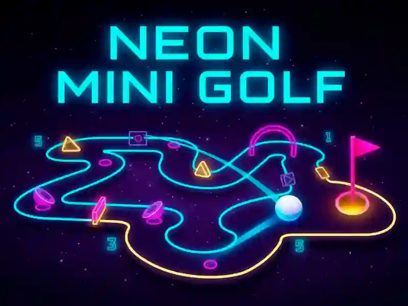 Játék Neon Mini Golf online