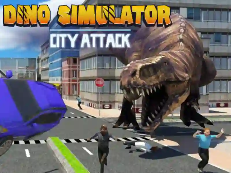 Játék Dino Simulator városi támadás online