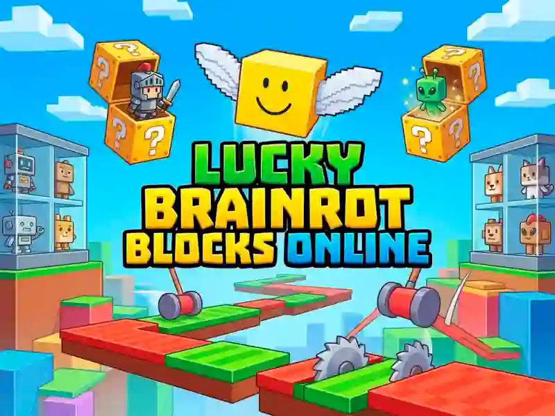 Játék Lucky Brainrot Blocks Online online