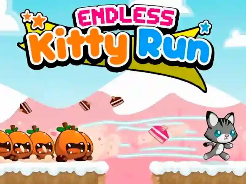 Játék Kitty Endless Run online