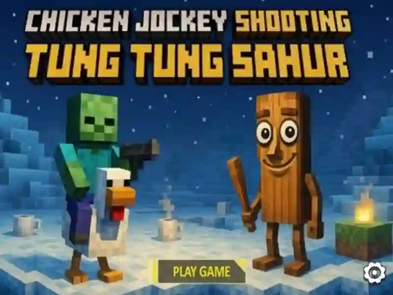 Jåték Chicken Jockey Shooting Tung Tung Sahur online Jåték Chicken Jockey Shooting Tung Tung Sahur online