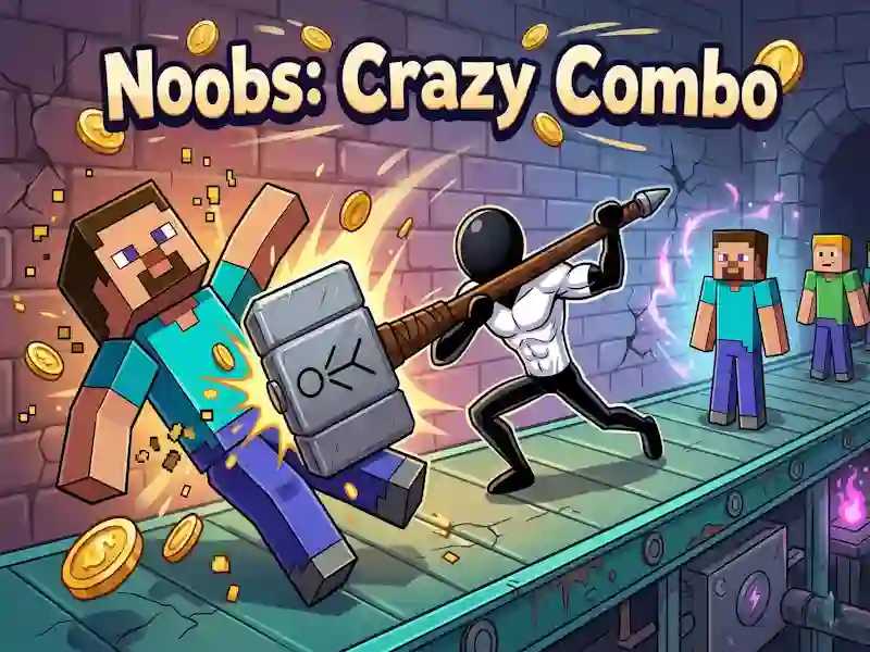Játék Noobs: Crazy Combo online