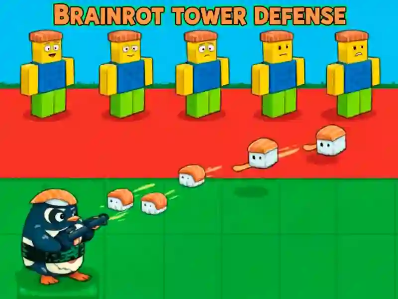 Játék Brainrot Tower Defense online