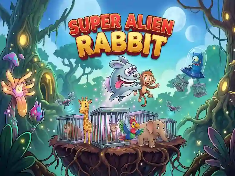 Játék Super Alien Rabbit online