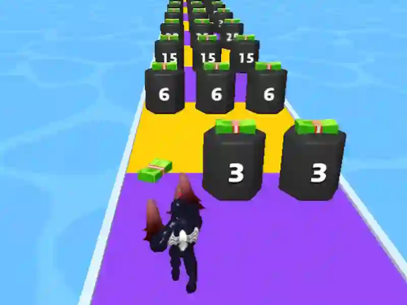 Játék Venom Run 3D online