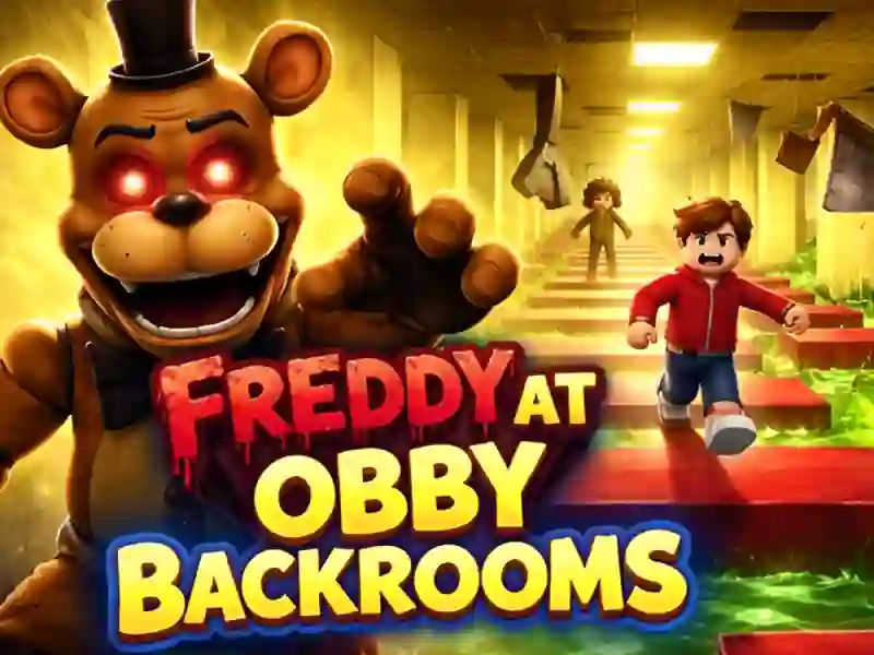 Játék Freddy az Obby Backroomsban online