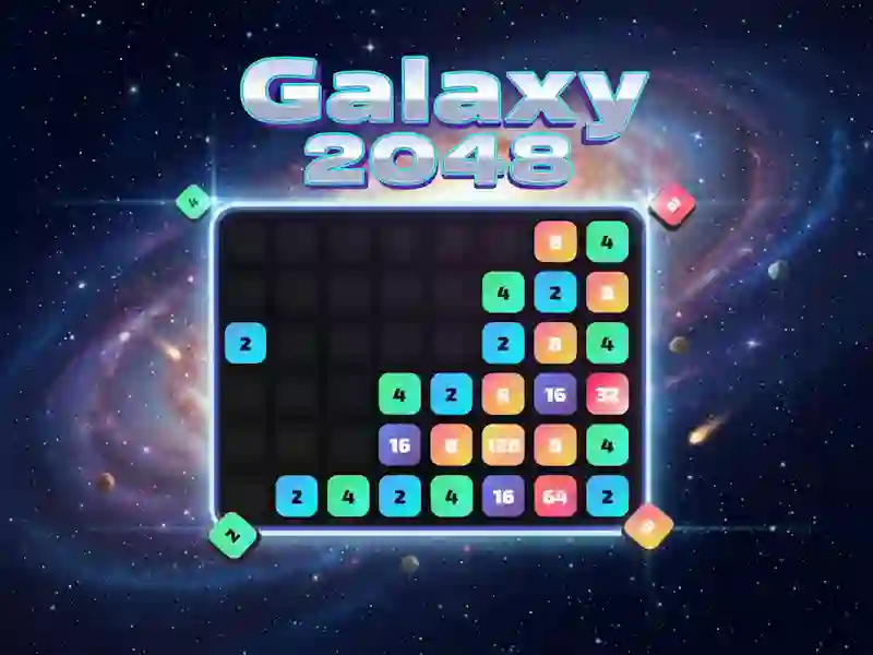Játék Galaxy 2048 online