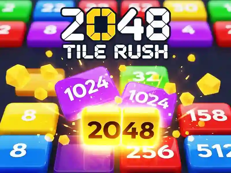 Játék 2048 Tile Rush online