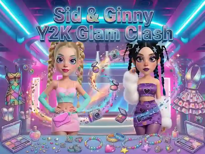 Játék Sid és Ginny Y2K Glam Clash online