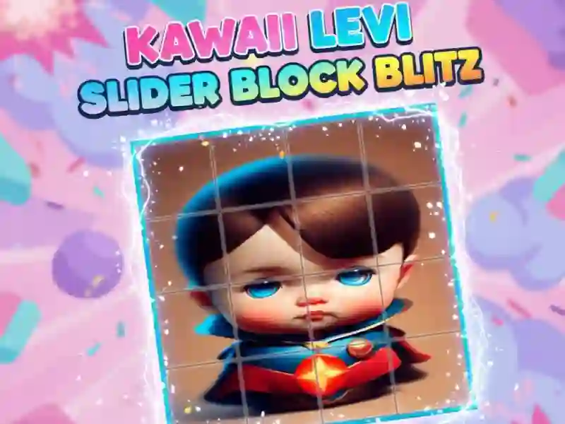 Játék Kawaii Levi Slider Block Blitz online