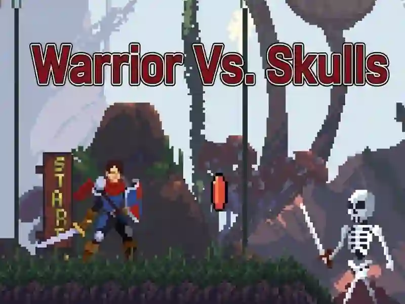 Játék Warrior Vs. Koponyák online