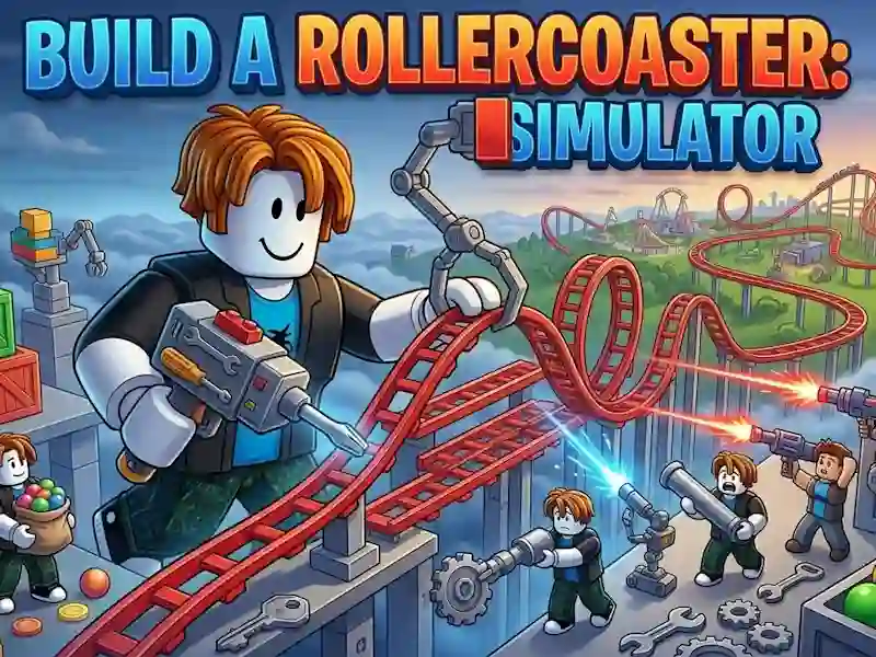 Játék Build a Rollercoaster: Simulator online