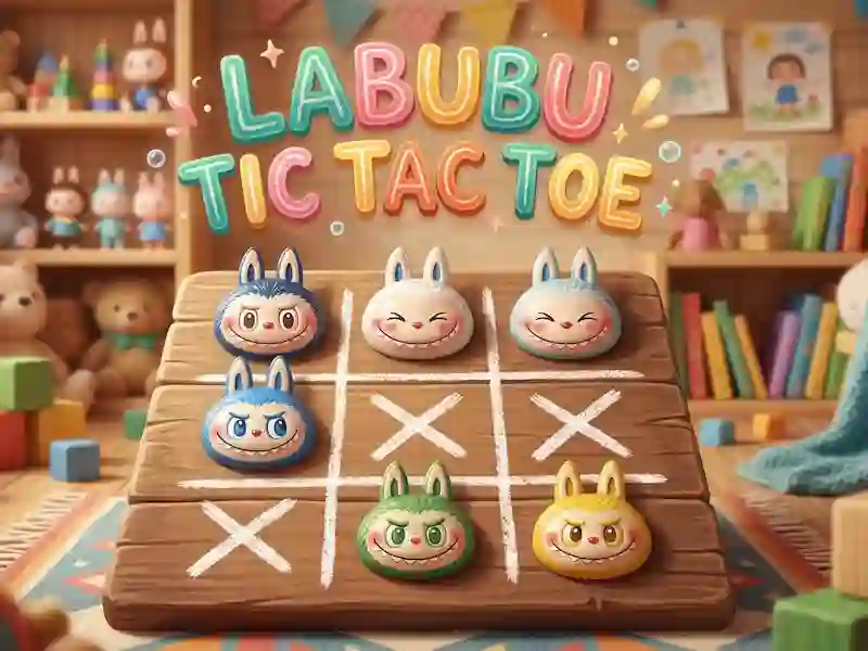 Játék Labubu Tic Tac Toe online
