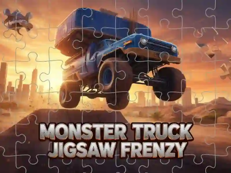 Játék Monster Truck Jigsaw Frenzy online