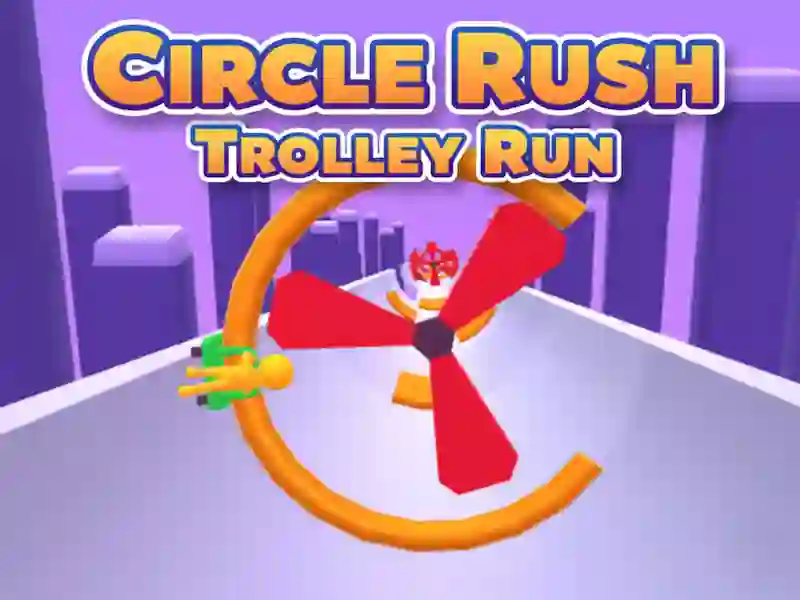 Játék Circle Rush Trolley Run online