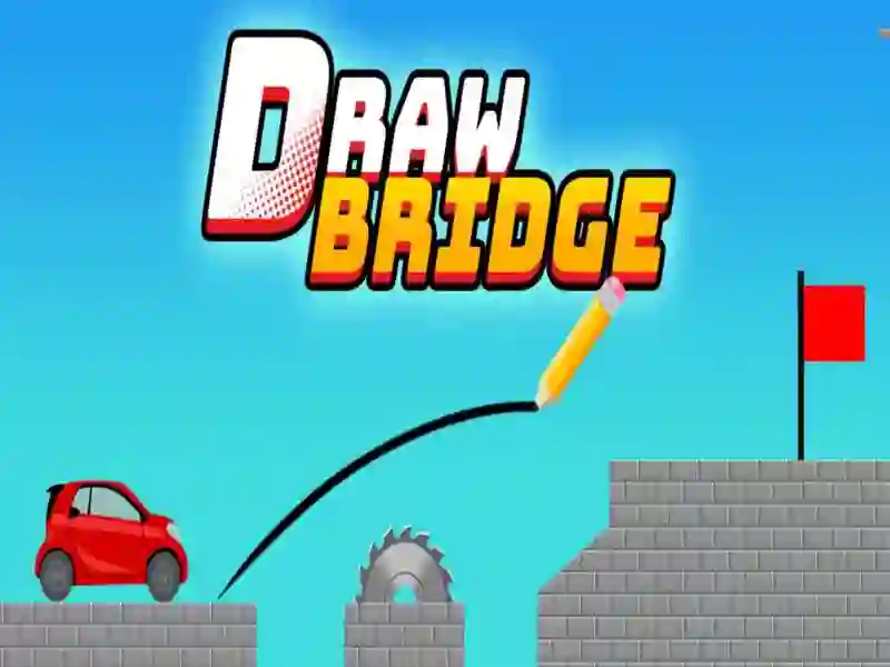 Játék Draw Bridge Brain Game online Játék Draw Bridge Brain Game online