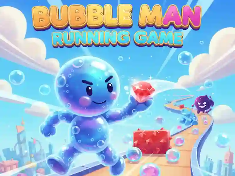 Játék Bubble Man Running Game online