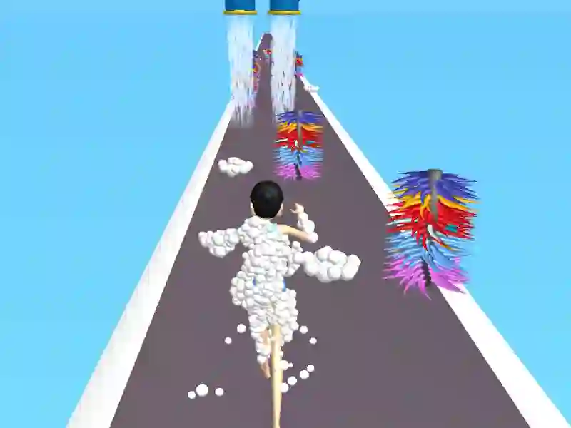 Játék Futás a habban online