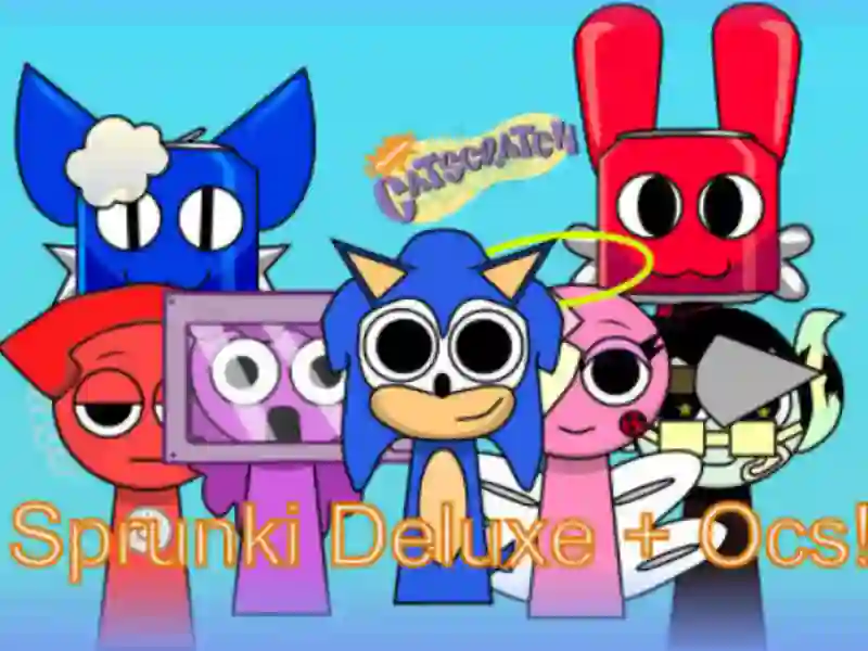 Játék Sprunki Deluxe + Ocs! online