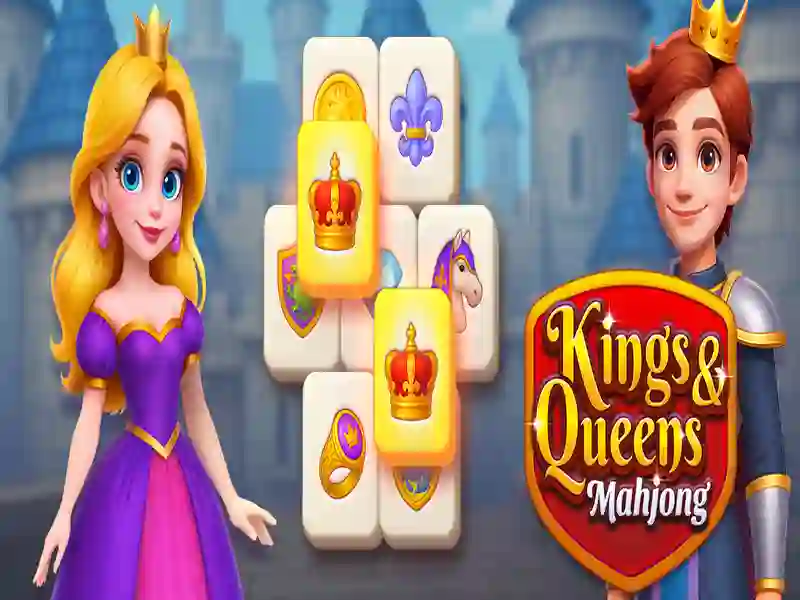 Játék Királyok és Queens Mahjong online