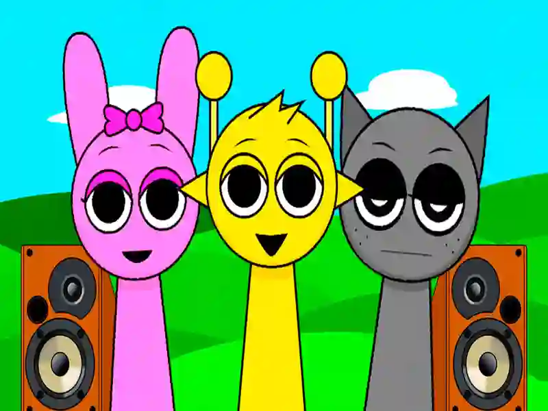 Játék Sprunki Monster Music Beats online
