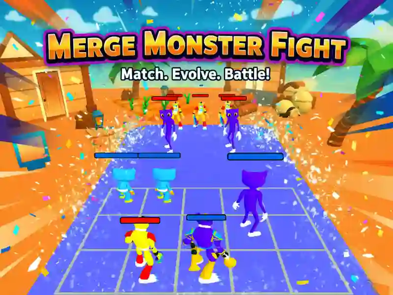 Játék Merge Monster Fight online