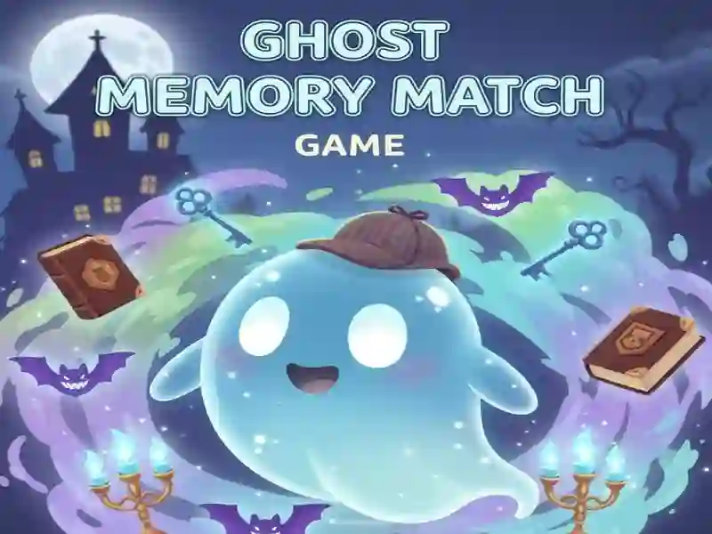 Játék Ghost Memory Match online Játék Ghost Memory Match online