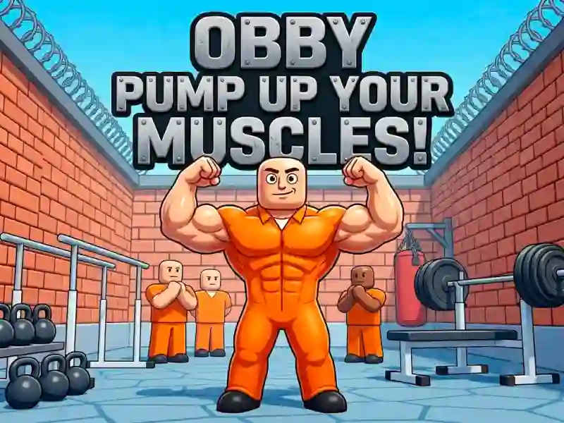 Játék Obby Pump Up Your Muscles! online
