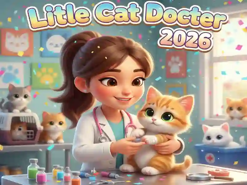 Játék Little Cat Doctor online