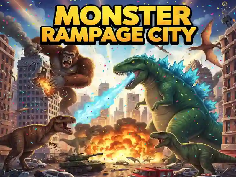 Játék Monster Rampage City online