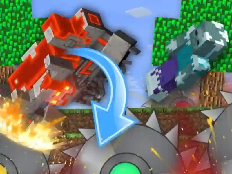 Játék A Mobs Farm a MineBlock-ban! online