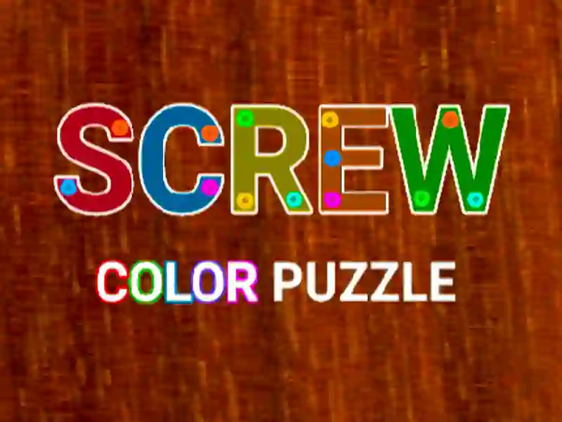 Játék Csavaros színű puzzle online