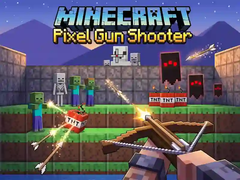 Játék Minecraft Pixel Gun Shooter online