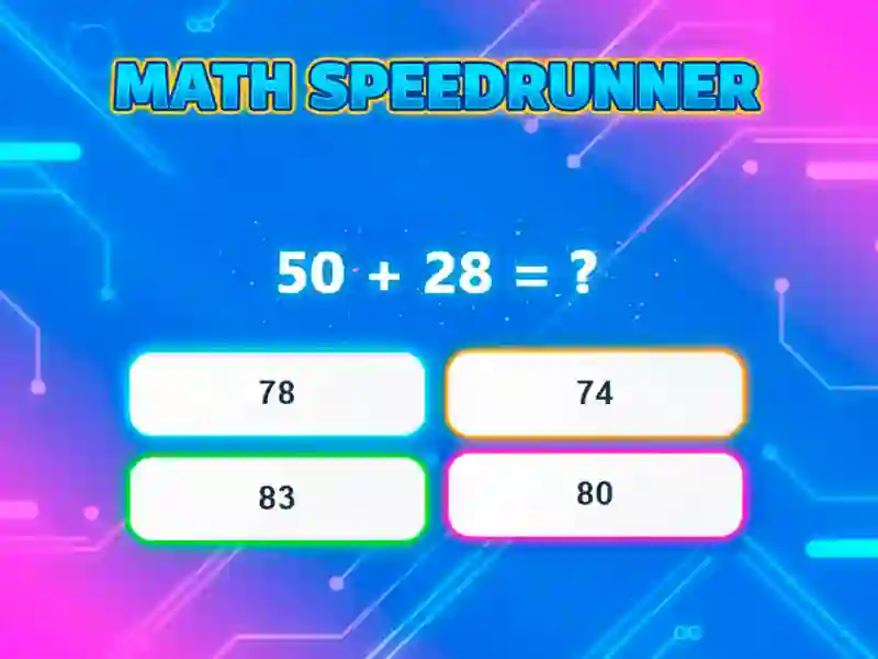 Játék Math Speedrunner online